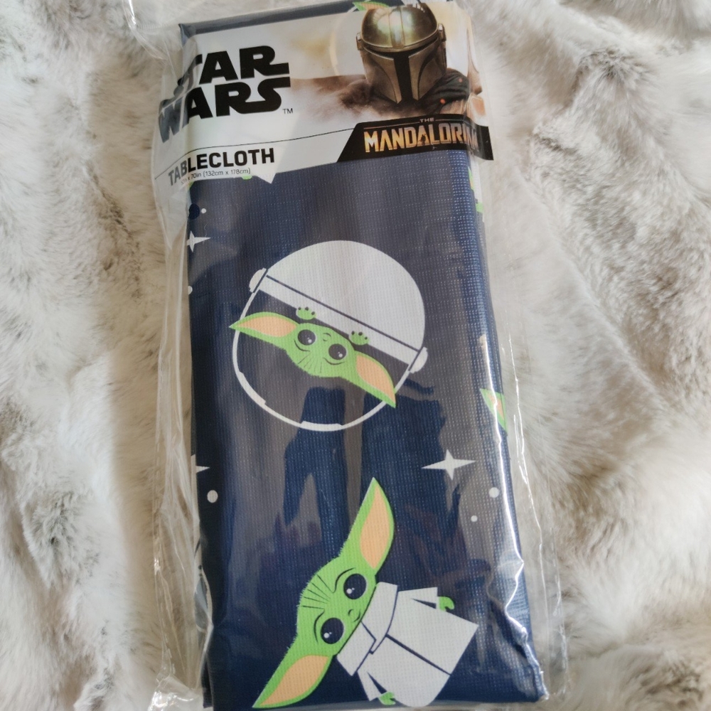 Baby Yoda Table Cloth